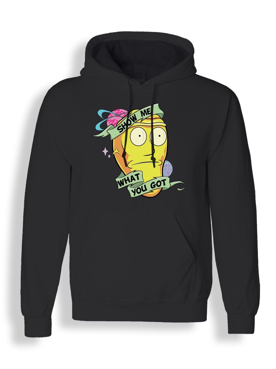 

Худи унисекс СувенирShop Рик и Морти/Rick and Morty 25 черное 2XL, "Рик и Морти/Rick and Morty" 25