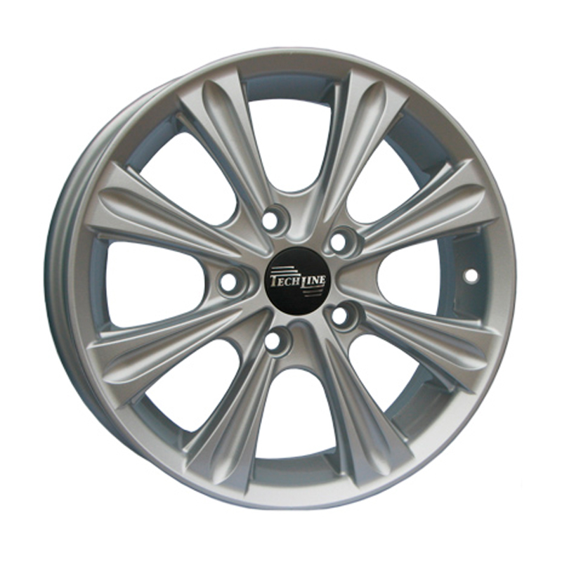 

Колесный диск R15 4x100 5,5j Et45 D60,1 Tech-Line 526 S TECH-LINE T526-5515-601-4x100-45S, Серебристый