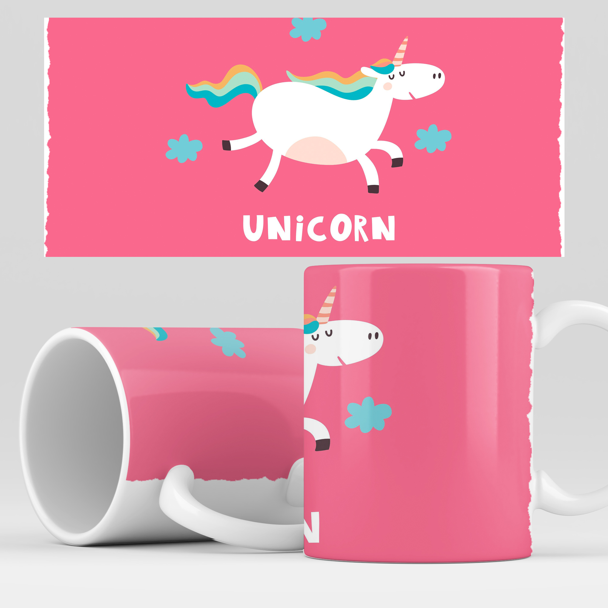 

Кружка RocketCup с принтом "Единороги", Unicorn10