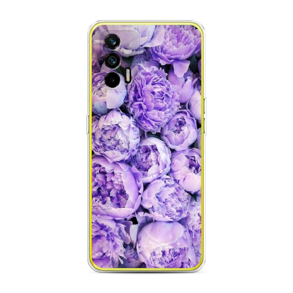 

Чехол Awog на Realme Q3 Pro "Пионы сиреневые", Разноцветный, 256550-8