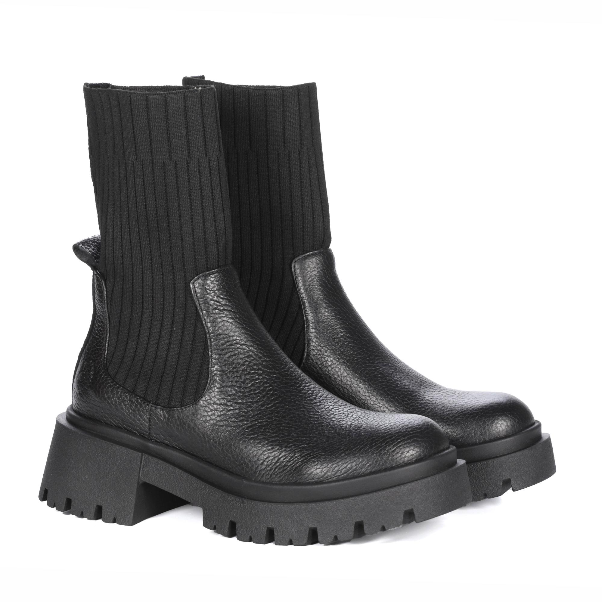 

Полусапоги женские Bugatti 44405002-1000 черные 39 EU, Черный, 44405002-1000