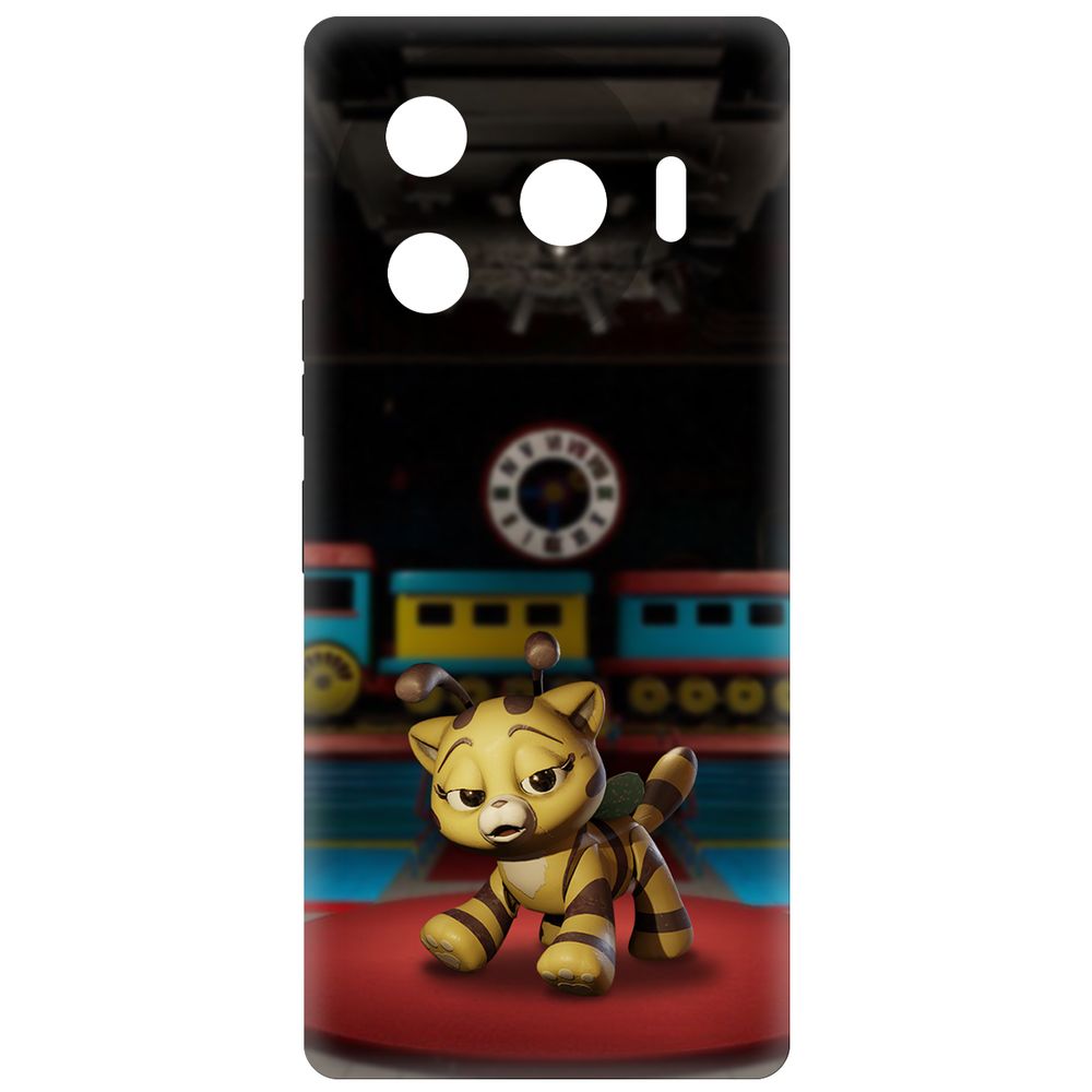

Чехол-накладка Krutoff Soft Case Хаги Ваги - Кошка-Пчёлка для TECNO Camon 30 Pro 5G черный