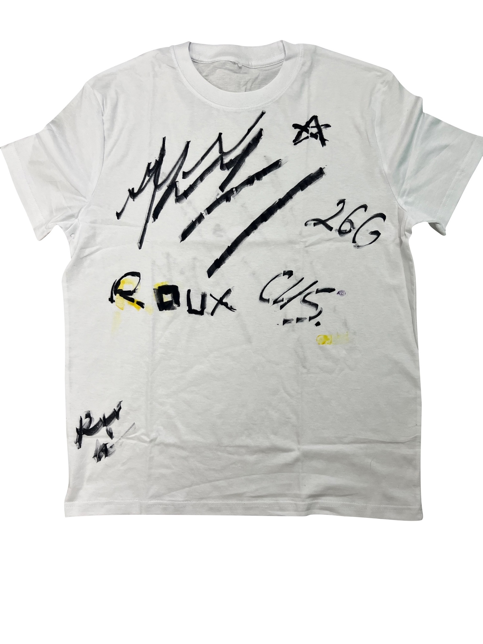 

Футболка мужская NoBrand Roux Custom белая L, Белый, Roux Custom