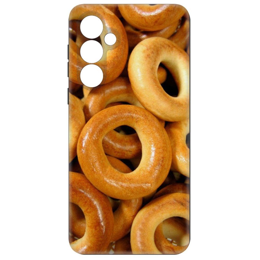 

Чехол-накладка Krutoff Soft Case Сушки для Samsung Galaxy S23 FE черный