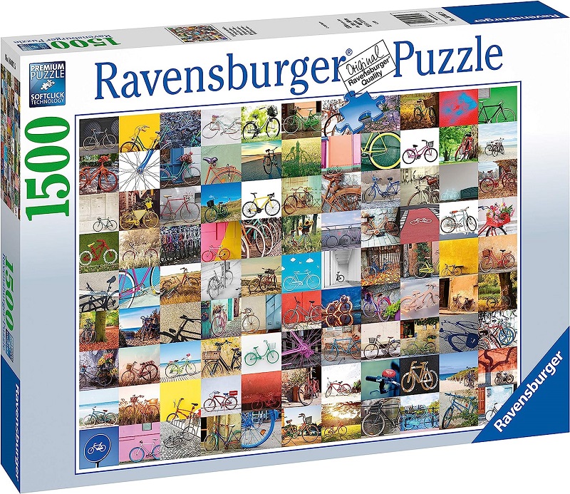 

Пазл Ravensburger 1500 99 велосипедов, арт.16007