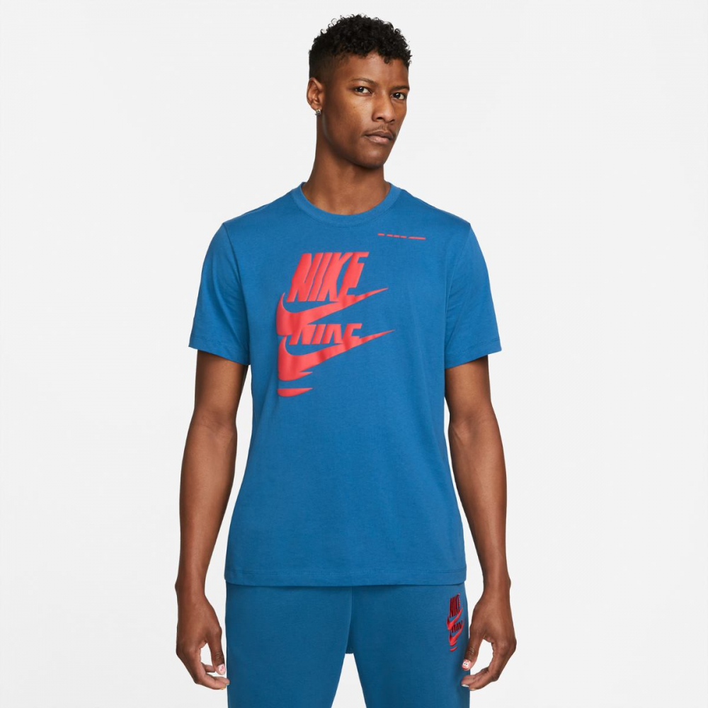 Футболка мужская Nike DM6377-407 синяя L