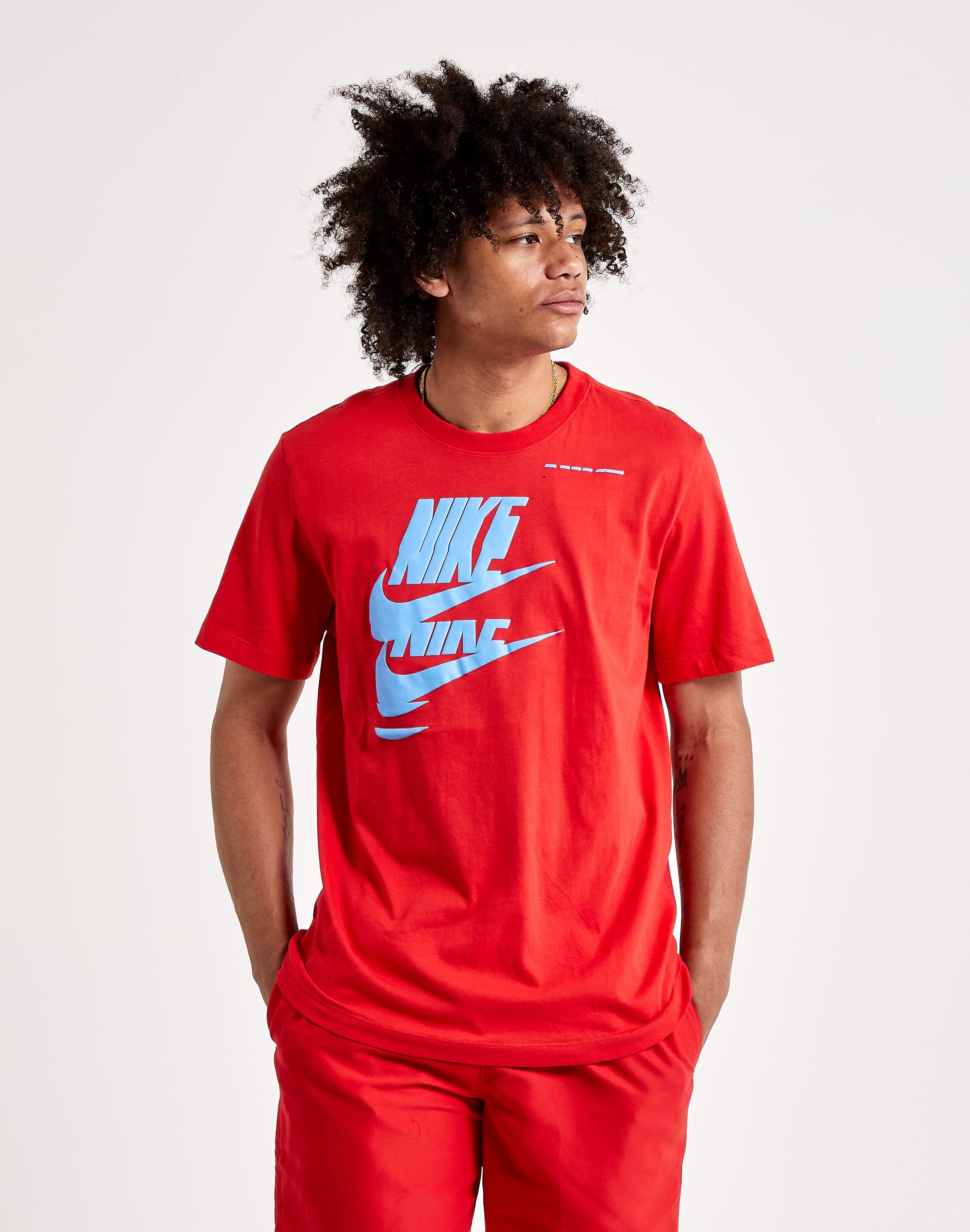 

Футболка мужская Nike Sportswear Essentials+ Sport 1 Tee DM6377-657 красная L, Красный, Sportswear Essentials+ Sport 1 Tee