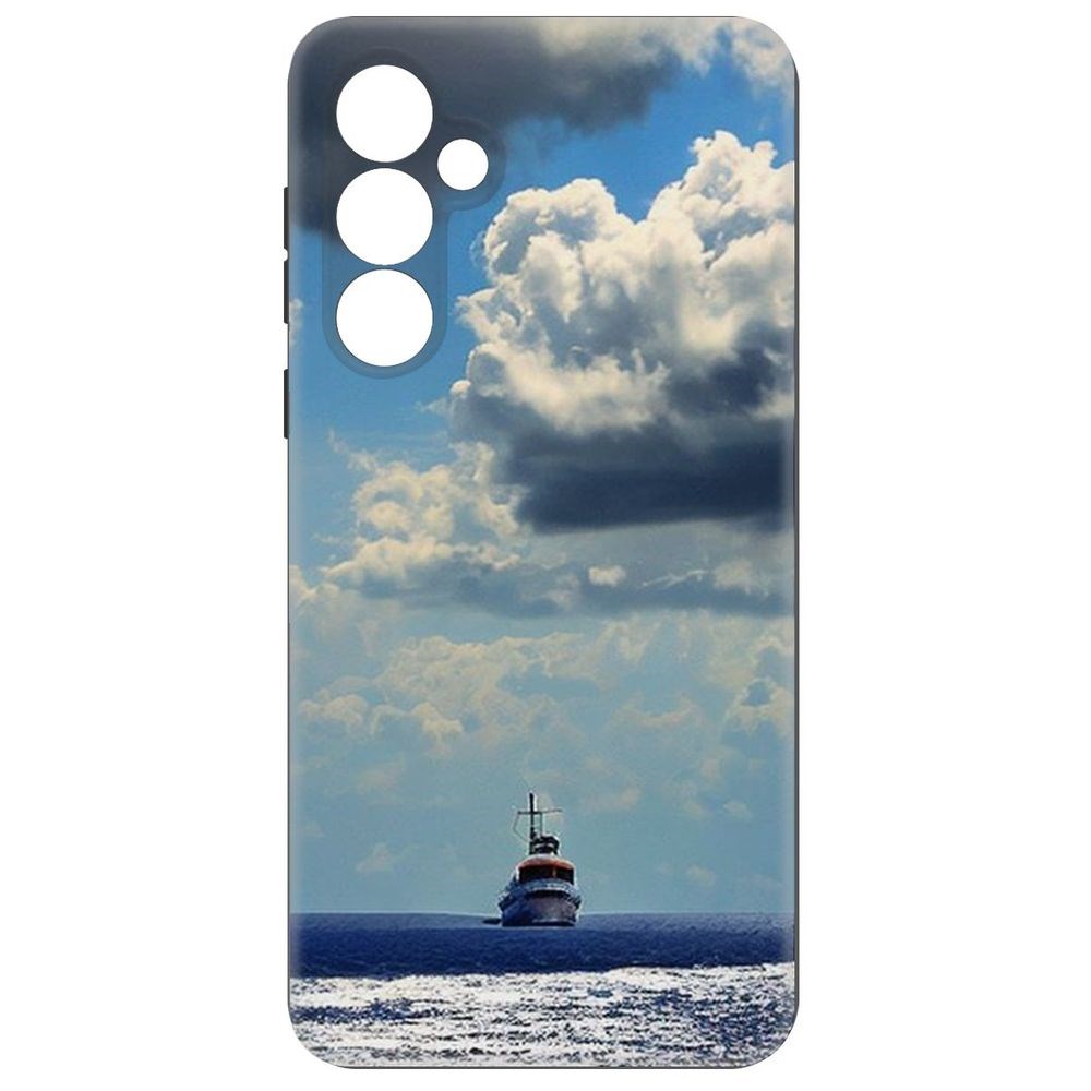 

Чехол-накладка Krutoff Soft Case Море для Samsung Galaxy S23 FE черный