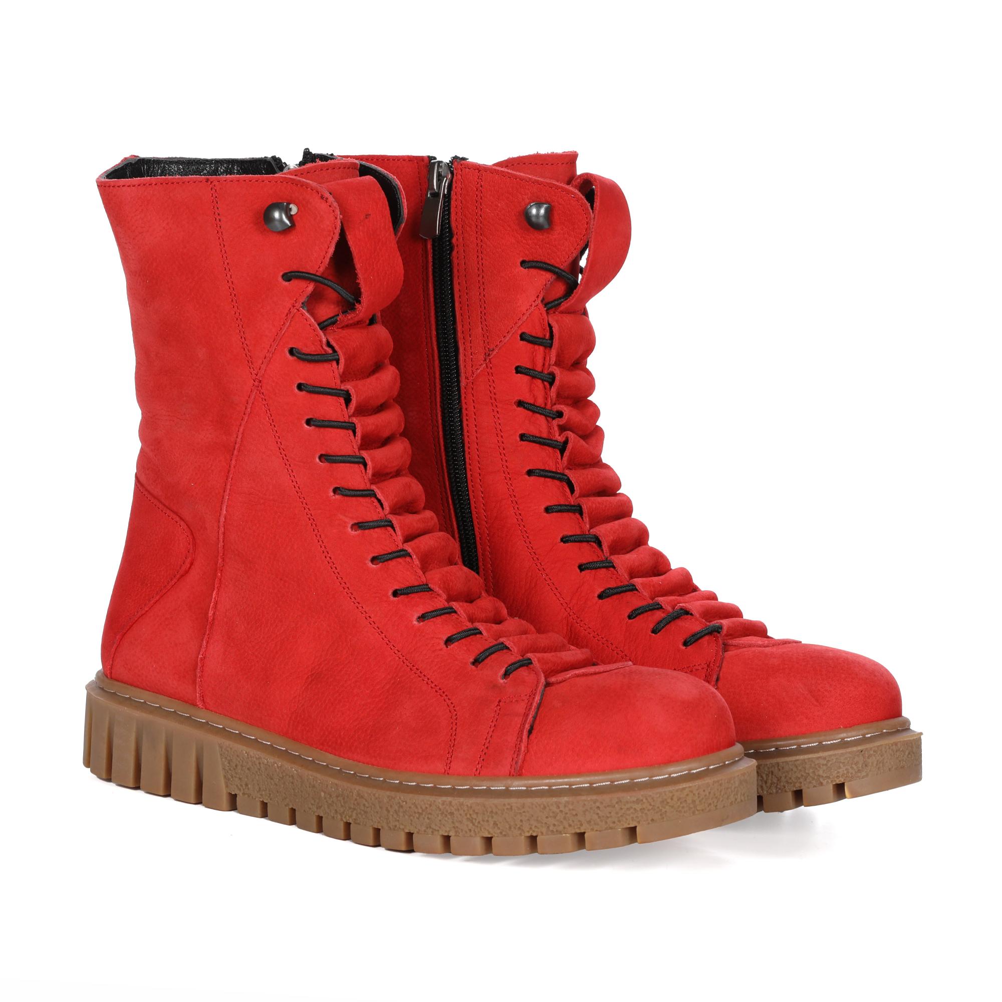 

Ботинки женские Bugatti 44403005-3500 красные 37 EU, Красный, 44403005-3500