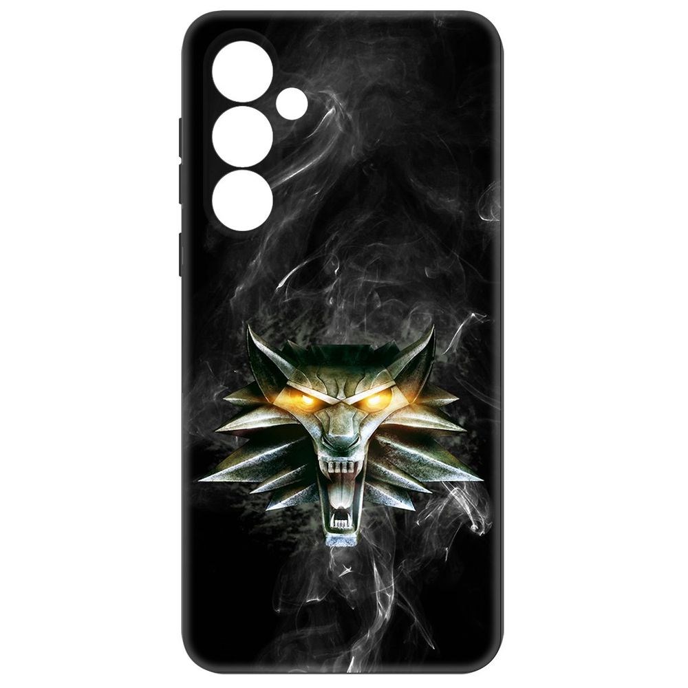 

Чехол-накладка Krutoff Soft Case Ведьмак. Школа Волка для Samsung Galaxy S23 FE черный