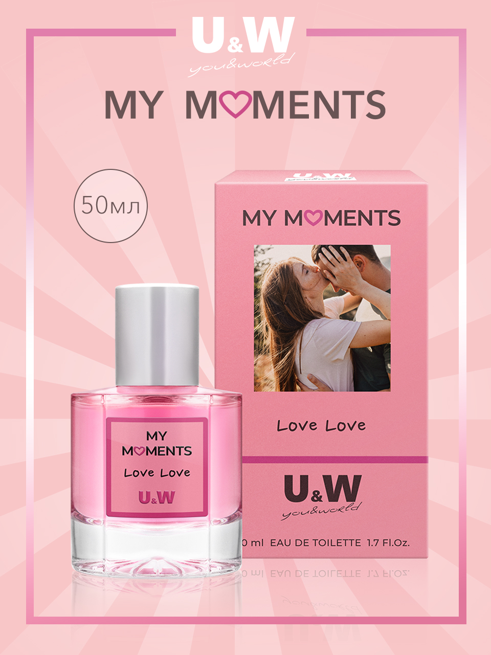 Духи My MoMents Love Love клубника ваниль духи my moments love love клубника ваниль