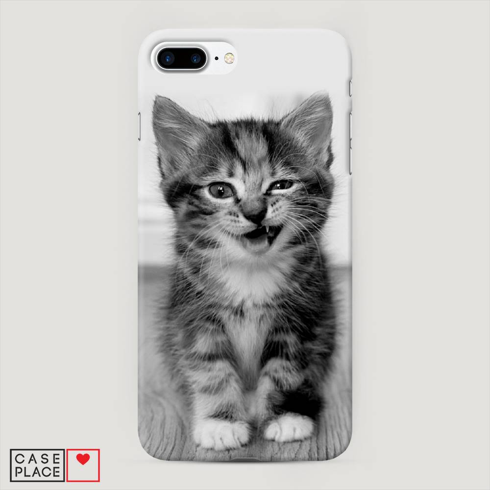 

Пластиковый чехол "Подмигивающий котенок" на Apple iPhone 8 Plus, 10920-1