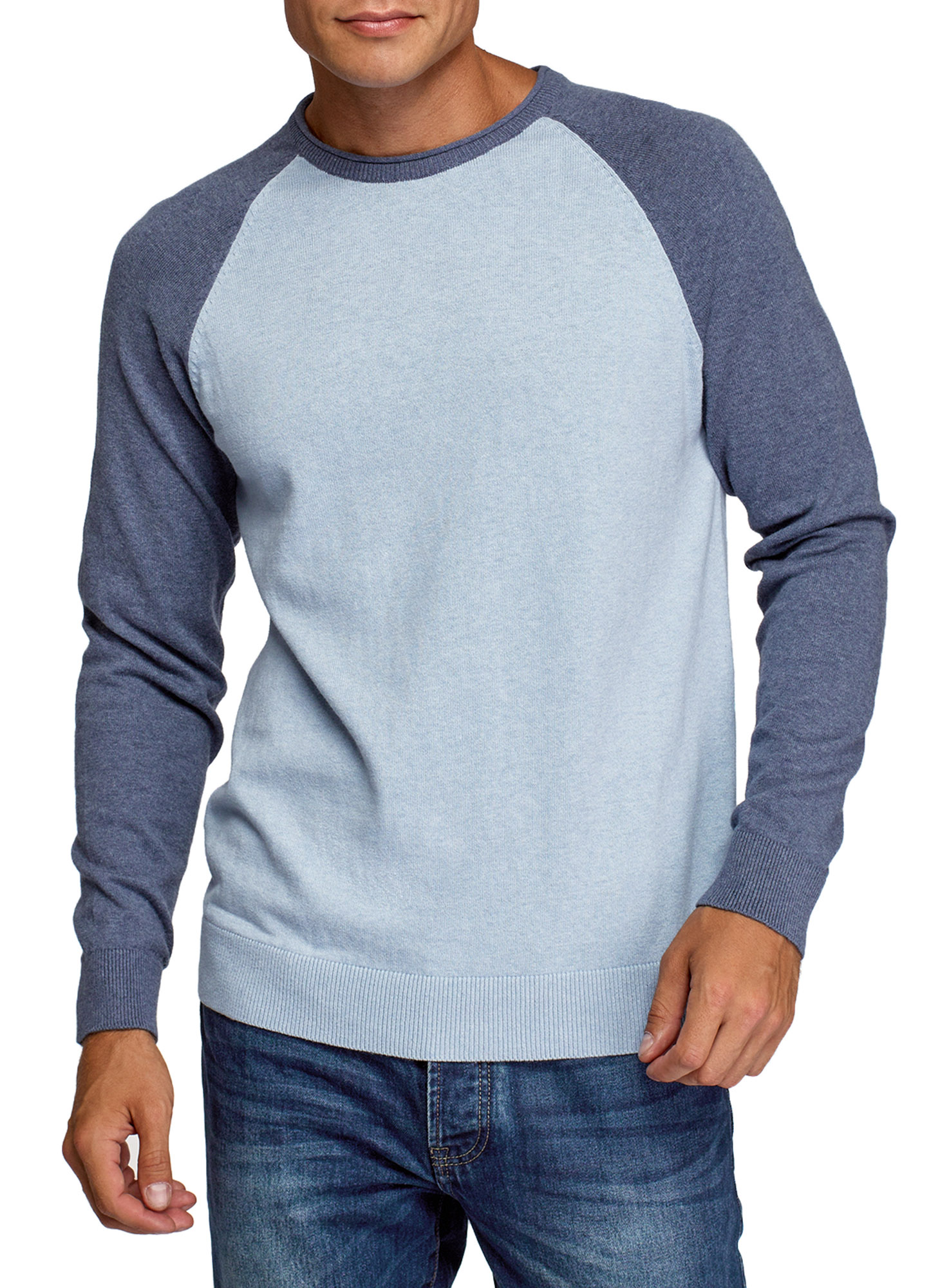 

Джемпер мужской oodji 4L112258M синий 2XL, 4L112258M