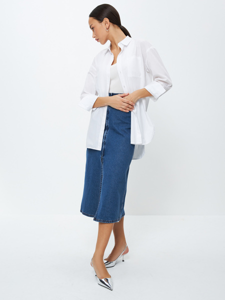 

Юбка женская ZARINA 3123420220 синяя XS, 3123420220