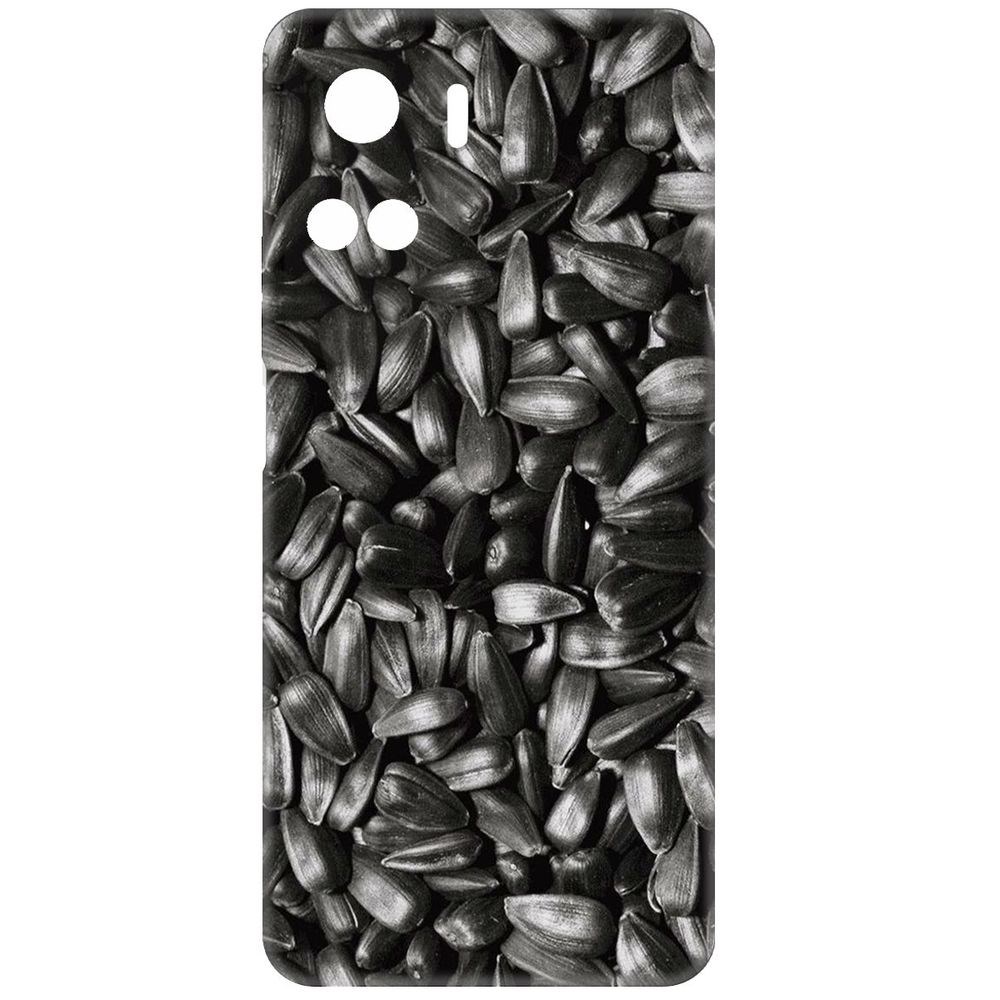 

Чехол-накладка Krutoff Soft Case Семечки для Honor X50i черный