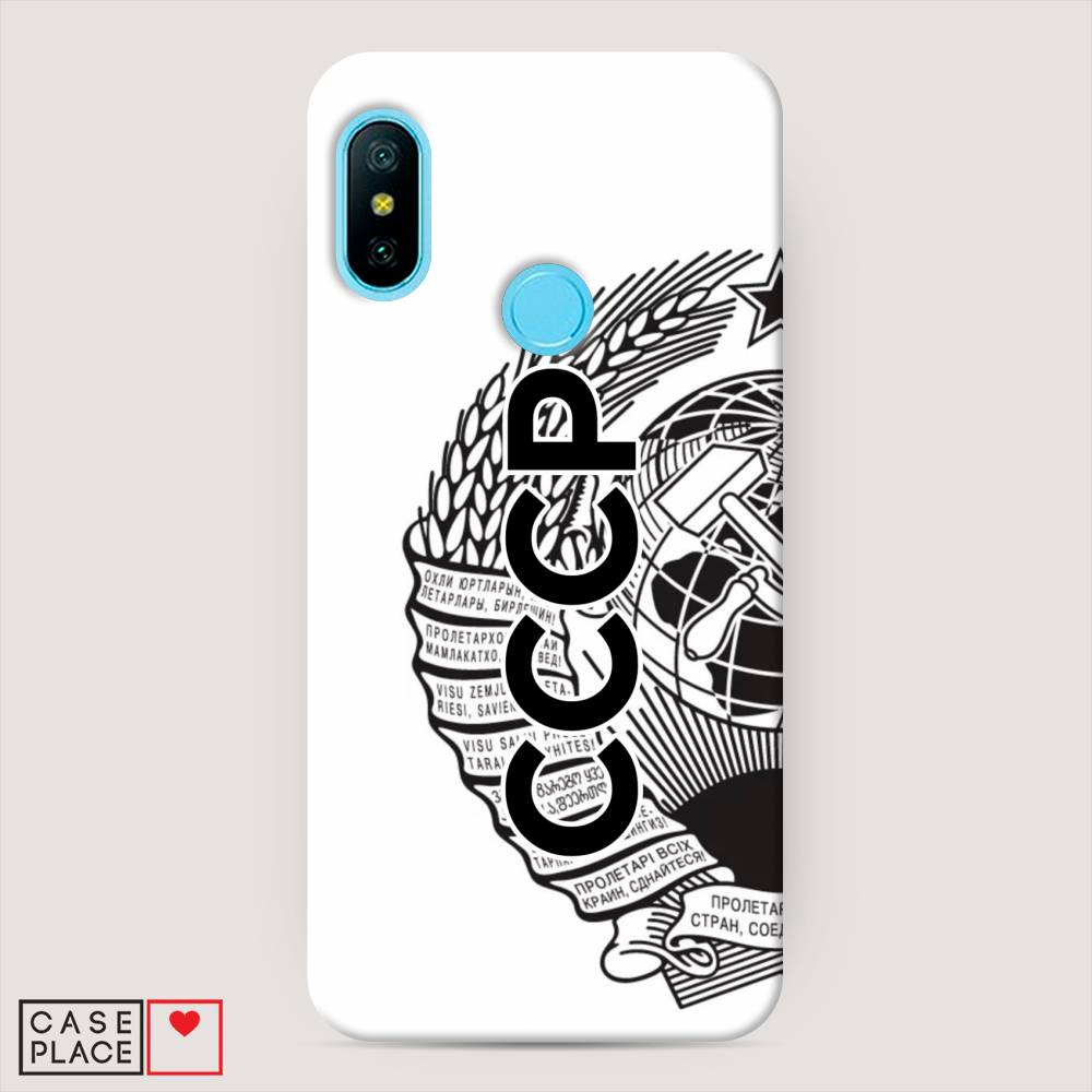 

Пластиковый чехол "Герб СССР" на Xiaomi Redmi 6 Plus, 33920-4