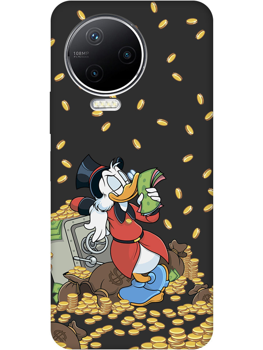 

Силиконовый чехол на Infinix Note 12 Pro с принтом "Скрудж и сейф" матовый черный, Черный;белый;красный, 762092771