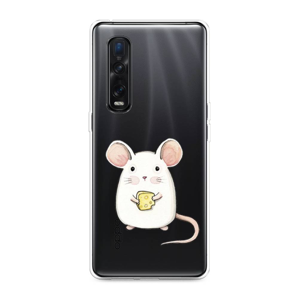 

Чехол Awog на Oppo Find X2 Pro "Мышка", Разноцветный, 253350-1