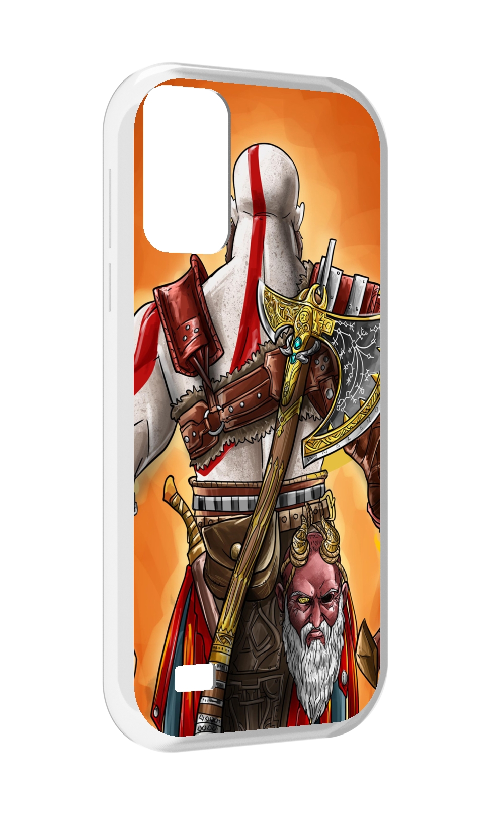 

Чехол MyPads God of War для Oukitel C31, Прозрачный, Tocco