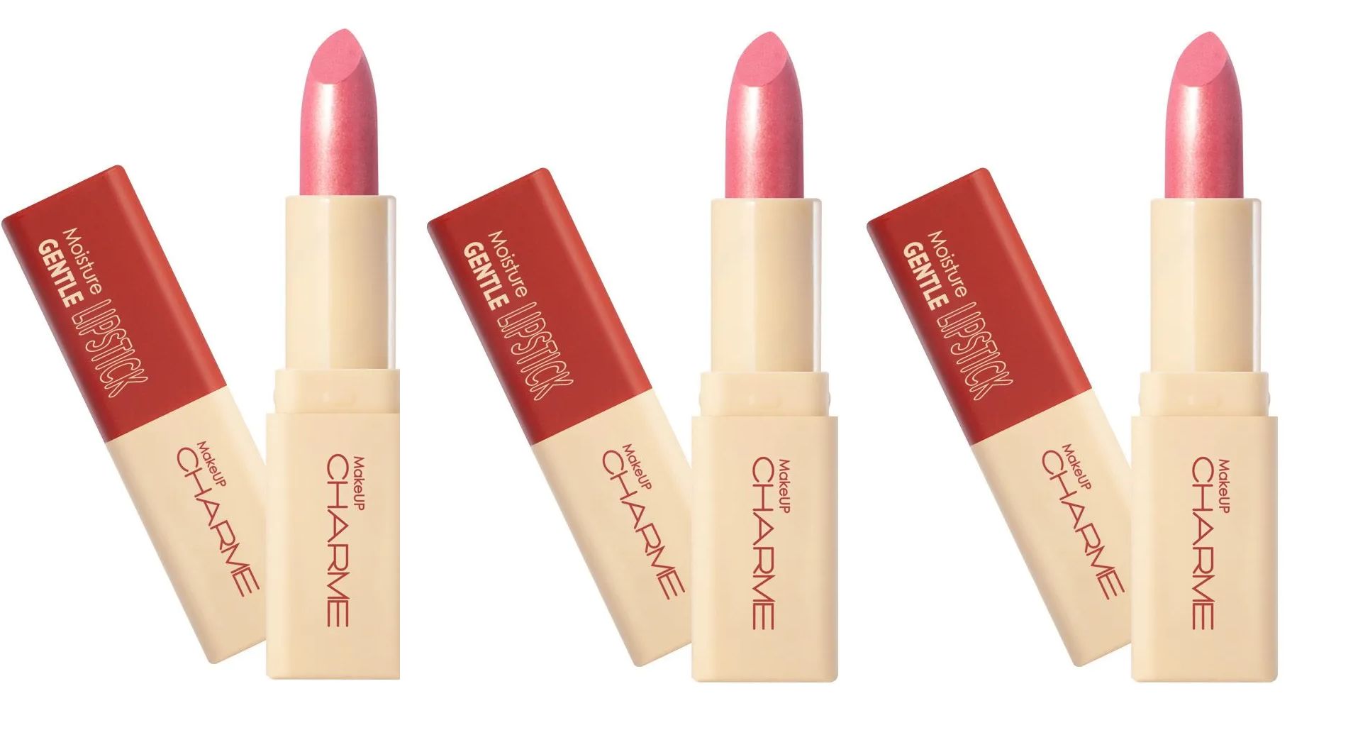 

Губная помада Charme Gentle 504 пион, 3 шт, Розовый, Gentle