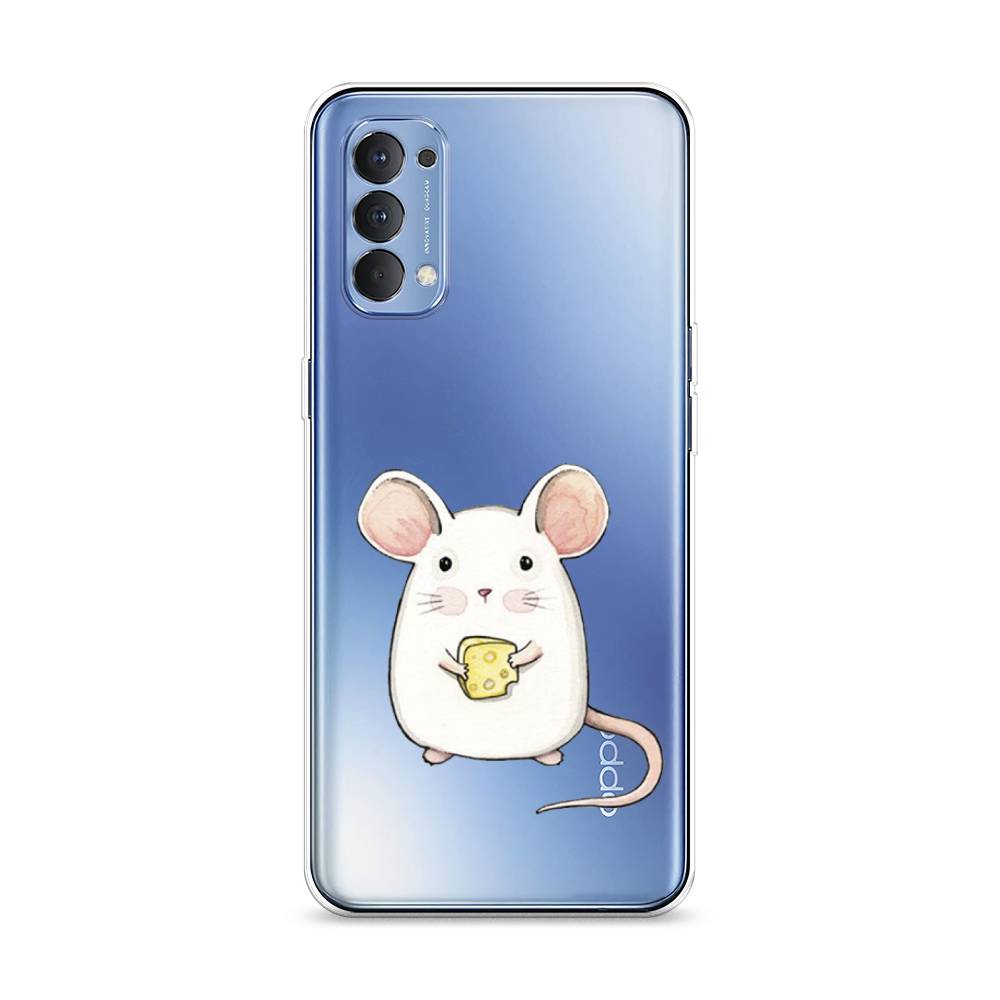 

Чехол Awog на Oppo Reno 4 4G "Мышка", Разноцветный, 259450-1