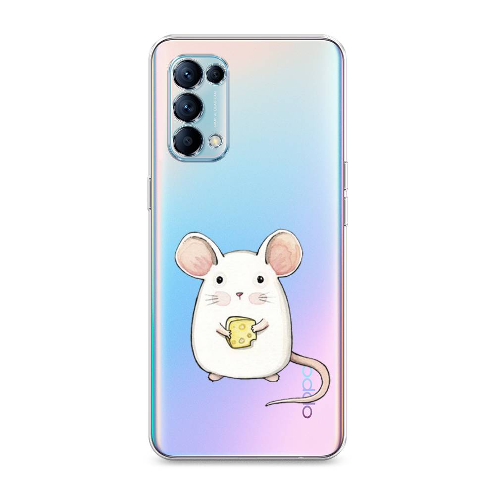 

Чехол Awog на Oppo Reno 5 "Мышка", Разноцветный, 255250-1