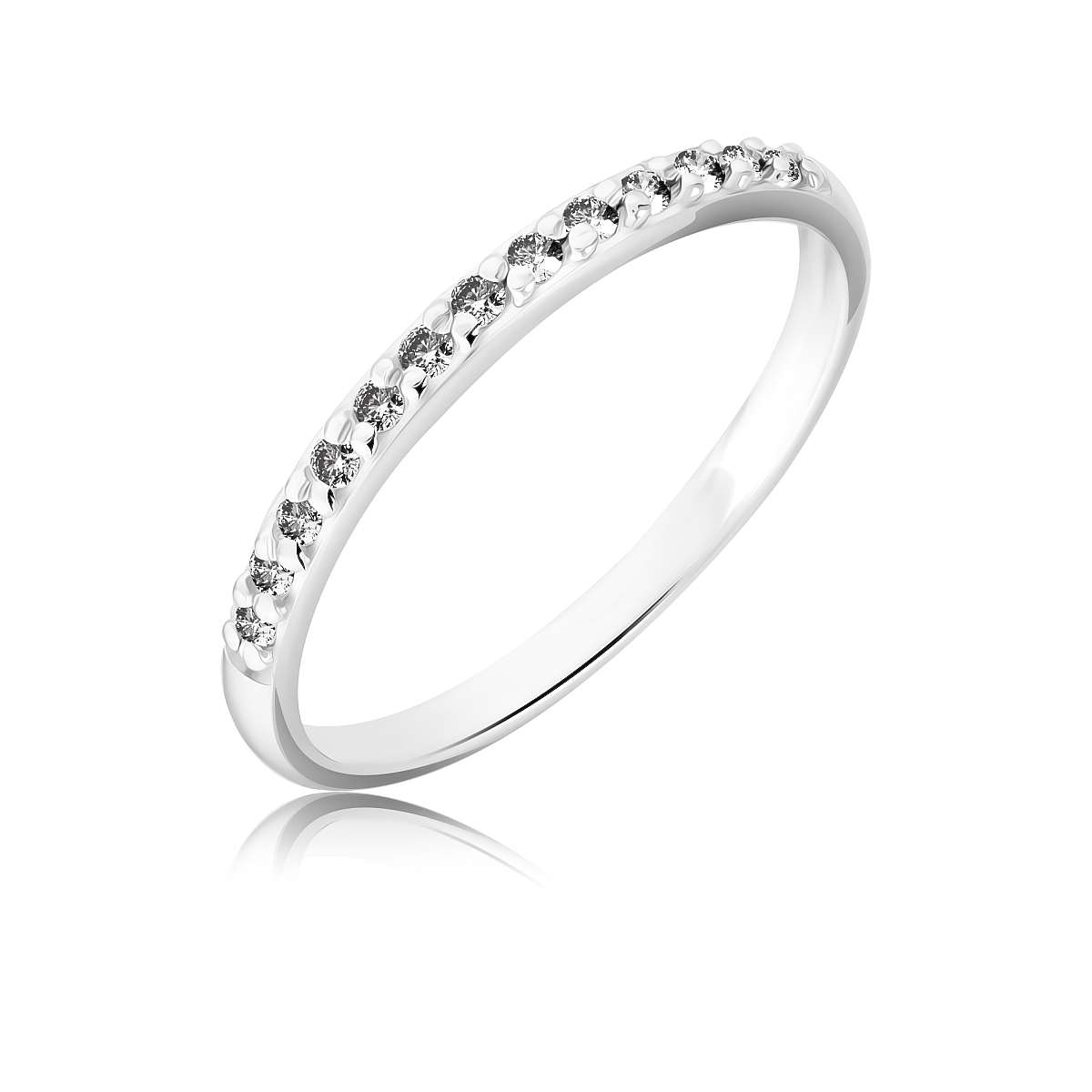 

Кольцо из серебра р. 15,5 VALTERA 117887, фианит, 117887
