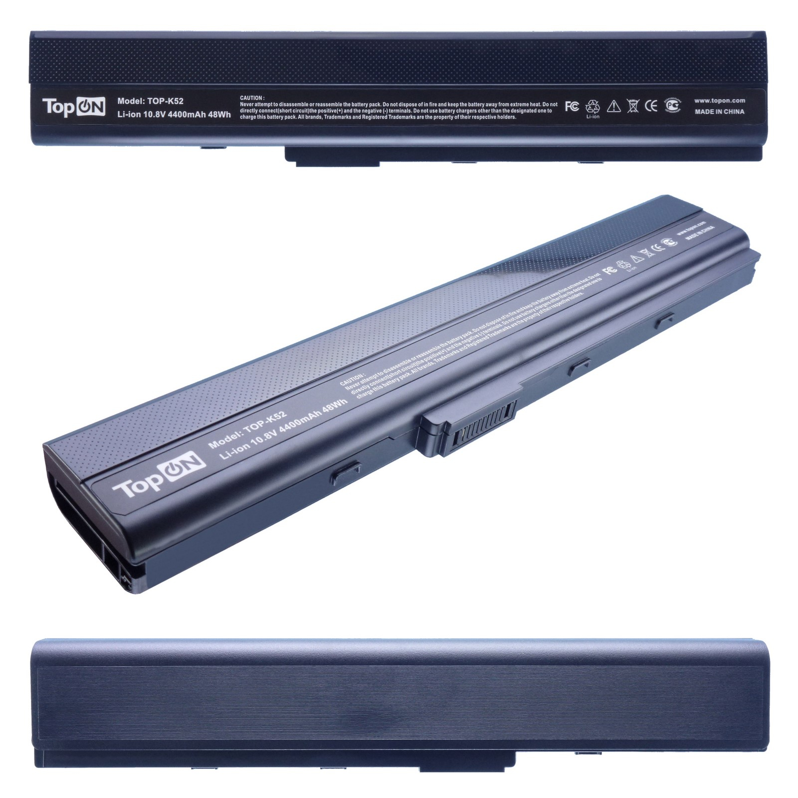 

Аккумулятор для ноутбука TopON для Asus K52F