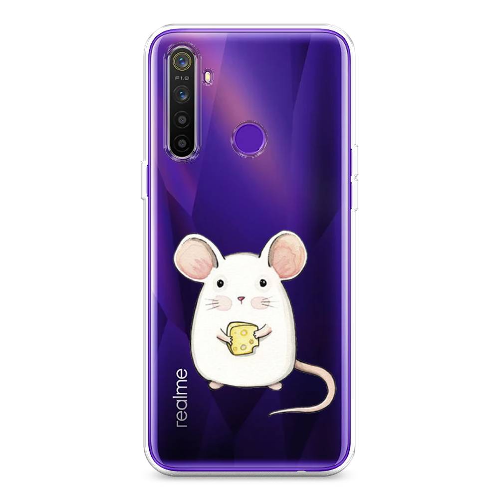 

Чехол Awog на Realme 5 "Мышка", Разноцветный, 251550-1
