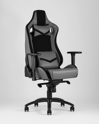 фото Кресло спортивное topchairs racer premium, серое