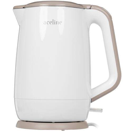 Чайник электрический AceLine P-1800 1.7 л белый хомуты сибртех 370 х 3 6 мм пластиковые белый 100 шт