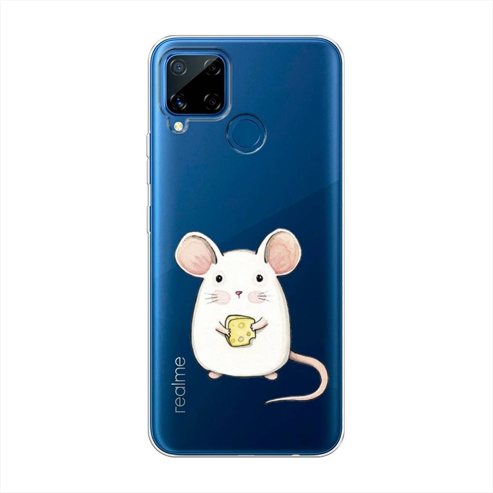 

Чехол Awog на Realme C15 "Мышка", Разноцветный, 255050-1