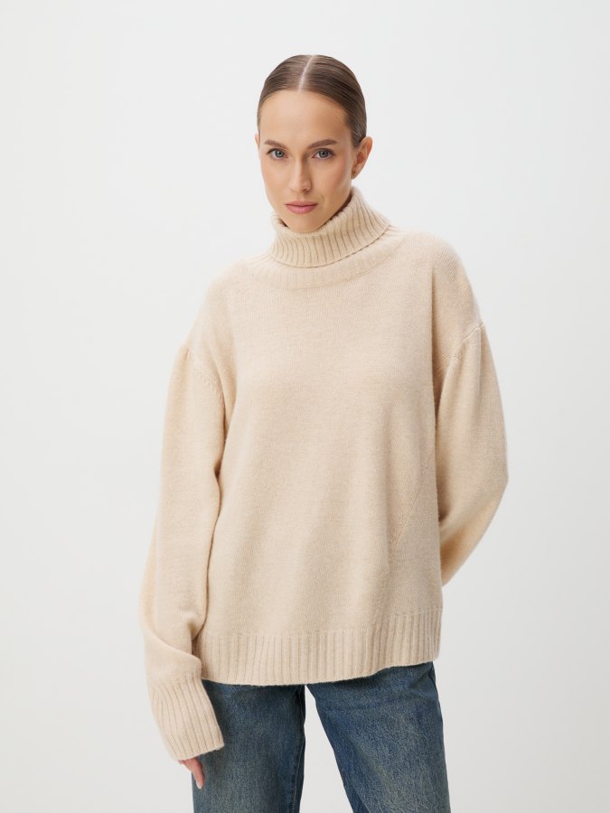 

Свитер женский Maison David Jacket-1 бежевый L, Jacket-1