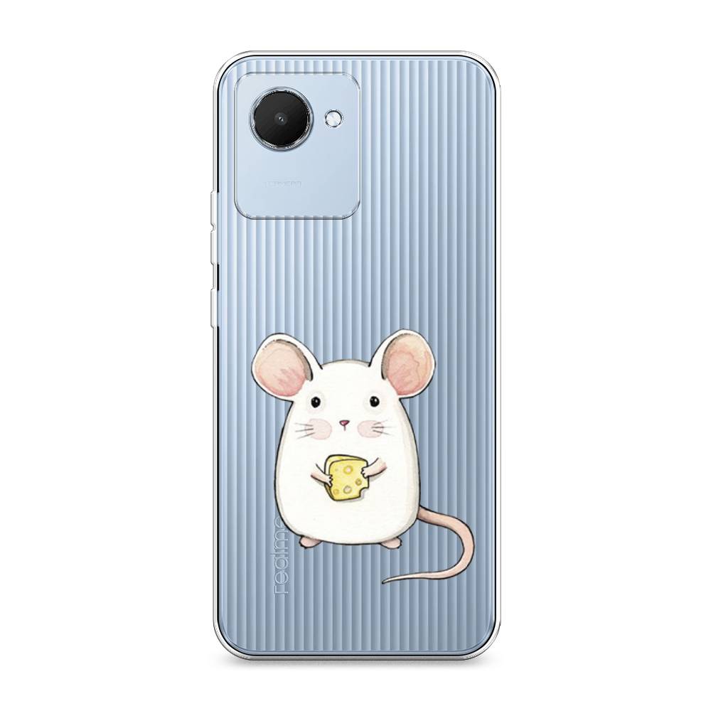

Силиконовый чехол "Мышка" на Realme C30, Разноцветный, 2510550-1