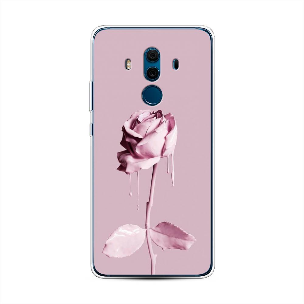 

Чехол Awog на Huawei Mate 10 Pro "Роза в краске", Разноцветный, 63450-8