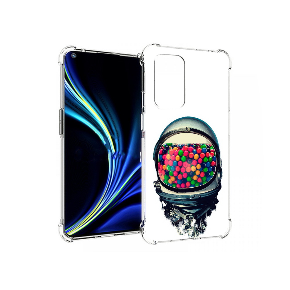 

Чехол MyPads Tocco для OnePlus 9 шлем космонавта (PT159409.128.700), Прозрачный, Tocco