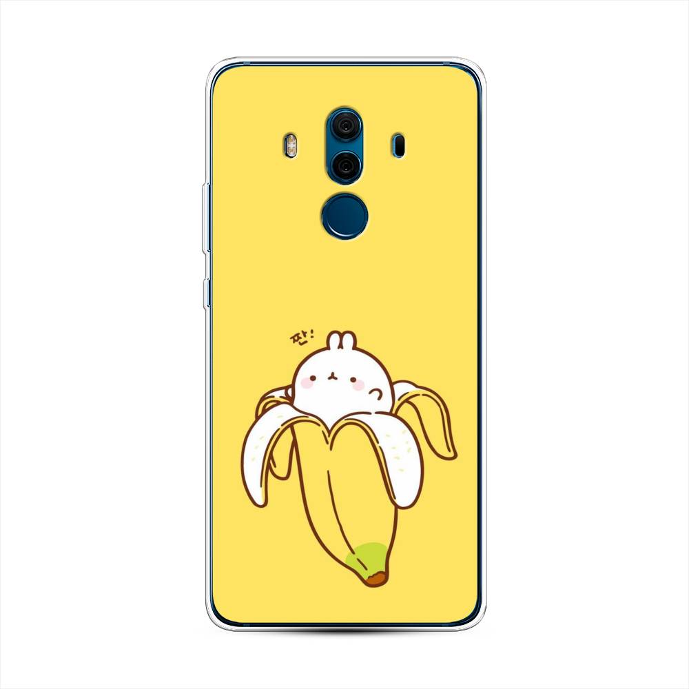

Чехол Awog на Huawei Mate 10 Pro "Зайчик-бананчик", Разноцветный, 63450-2