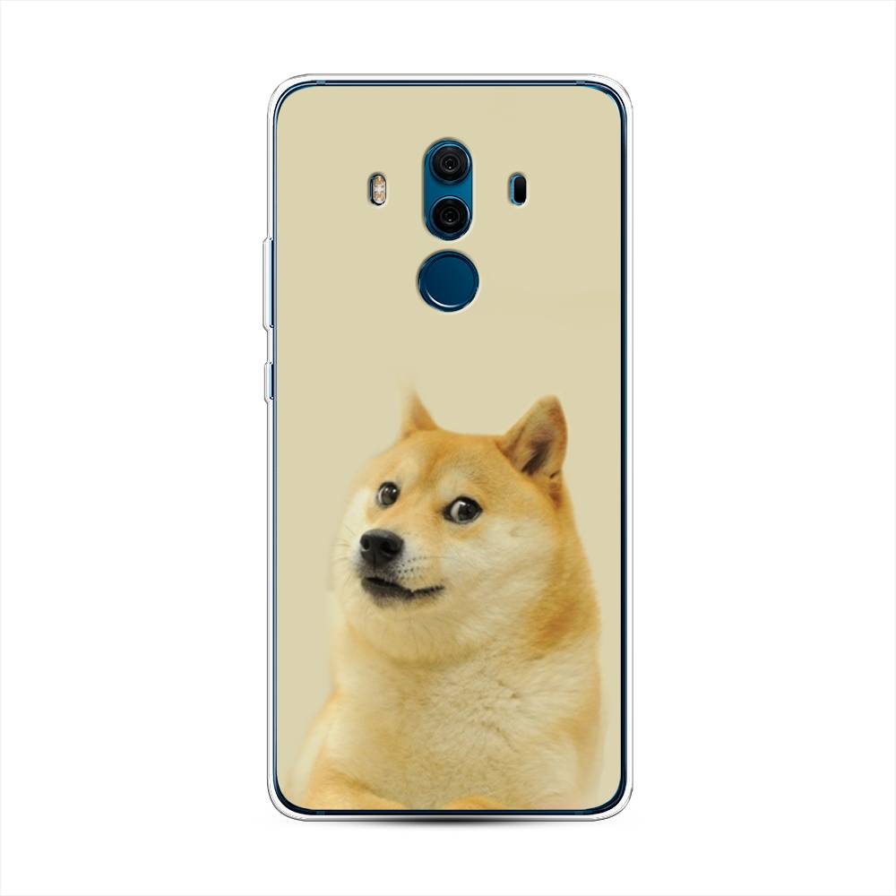 

Чехол Awog на Huawei Mate 10 Pro "Собака подозревака", Разноцветный, 63450-9