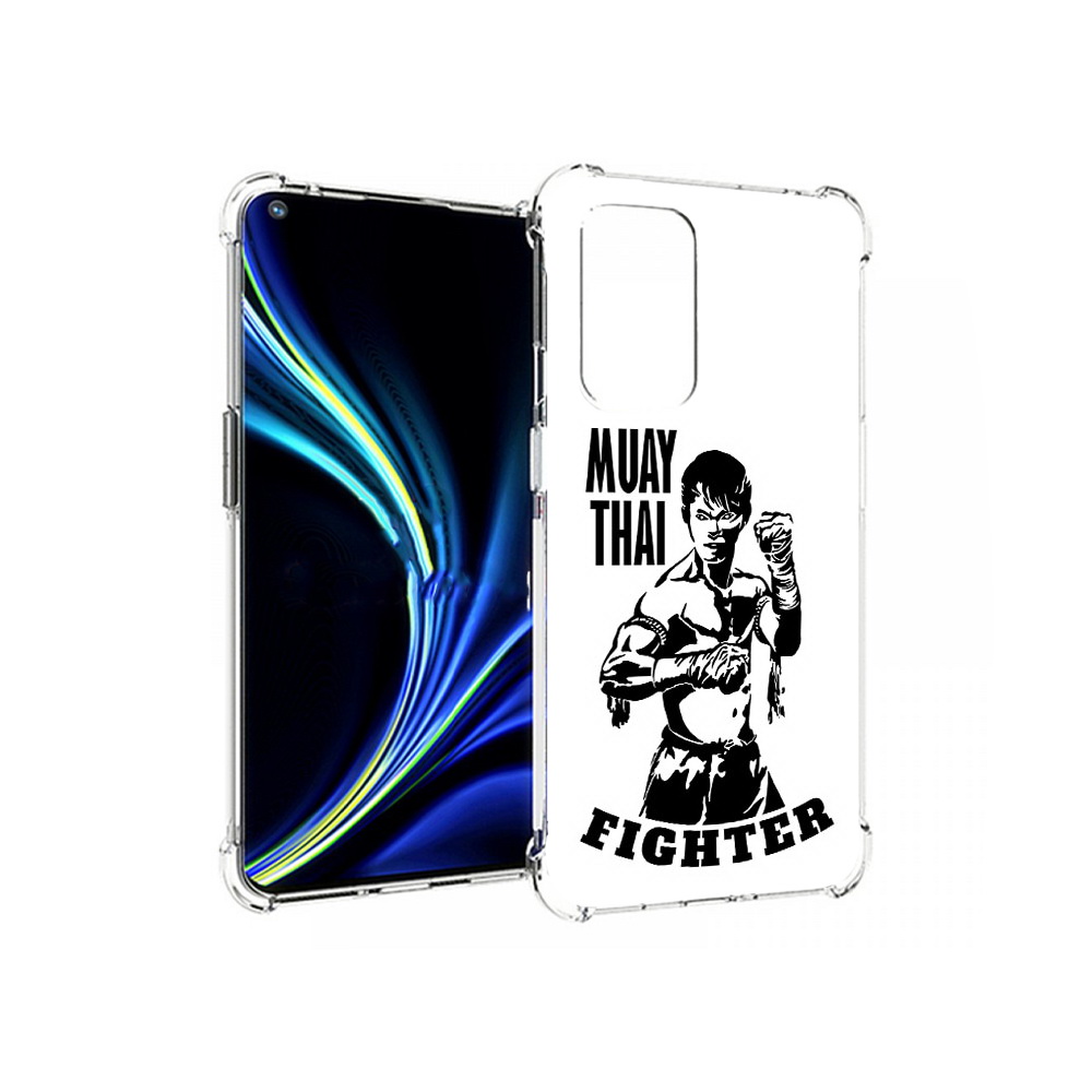 

Чехол MyPads Tocco для OnePlus 9 Единоборства муайтай (PT159409.128.76), Прозрачный, Tocco