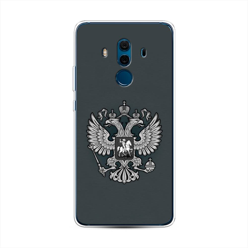 

Чехол Awog на Huawei Mate 10 Pro "Герб России серый", Разноцветный, 63450-5