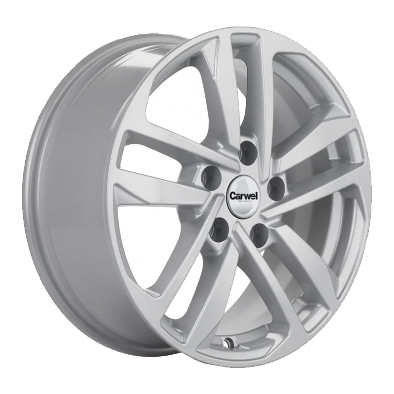 

Колесный диск R16 5x114,3 6,5j Et41 67,1 Carwel Шунет 1612 (Optima/Soul) Slt CARWEL 48075, Серебристый