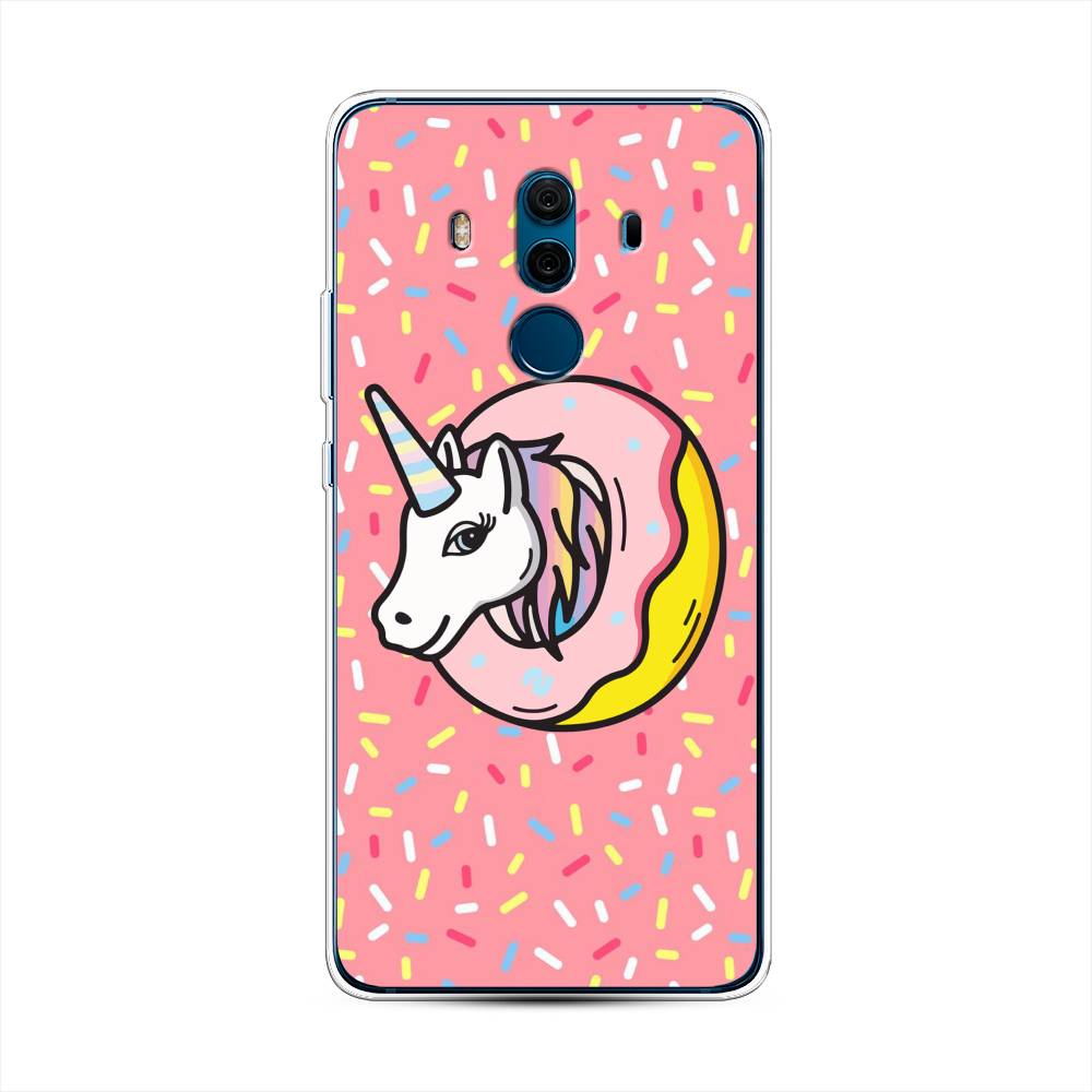 

Чехол Awog на Huawei Mate 10 Pro "Единорог в пончике", Разноцветный, 63450-2