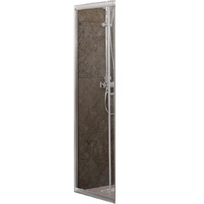 

BelBagno Душевая стенка BelBagno Unique FIX 80 профиль Хром стекло прозрачное