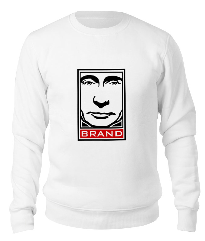 

Свитшот унисекс Printio Brand белый XL, Brand