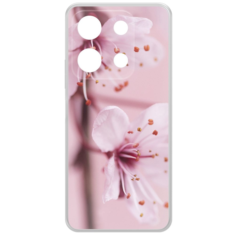 

Чехол-накладка Krutoff Clear Case Весна для INFINIX Note 30i, Прозрачный