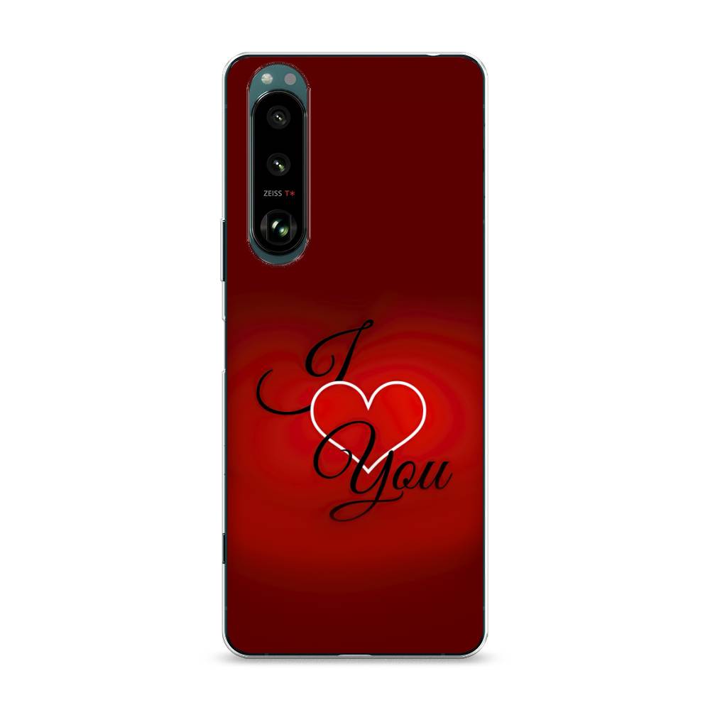 

Чехол Awog на Sony Xperia 1 III "I love you 3", Разноцветный, 54850-6
