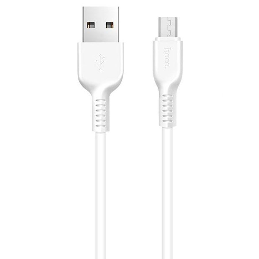 

Кабель Hoco X20 Flash USB - Micro USB, 2 А, 1 м, белый, X20 Flash