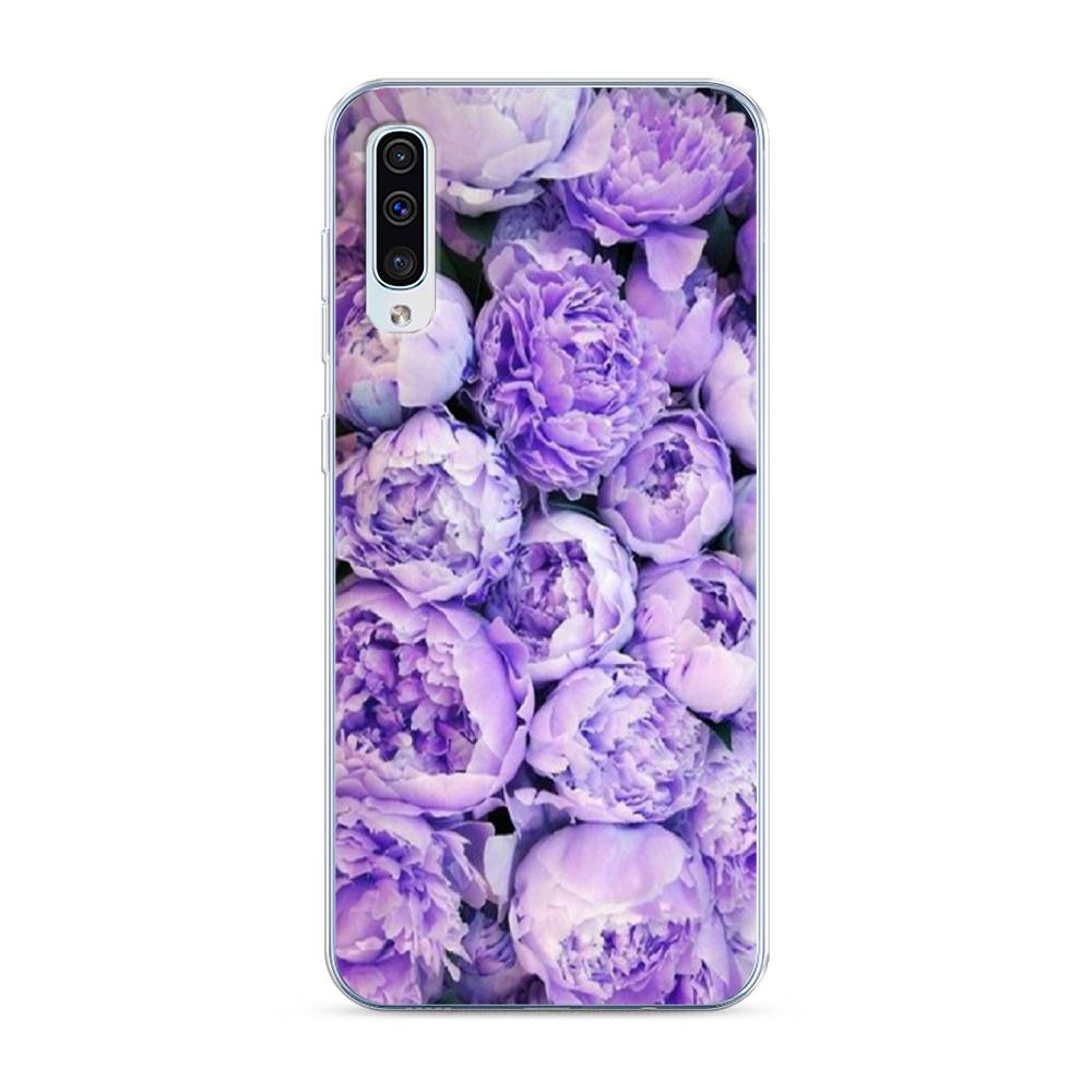 

Чехол Awog на Samsung Galaxy A30s/A50 "Пионы сиреневые", Разноцветный, 28850-8