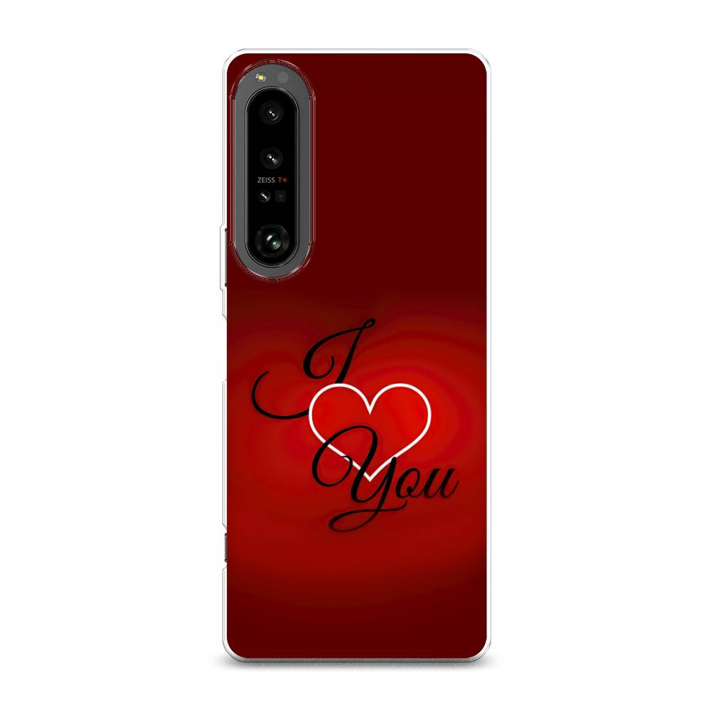 

Чехол Awog на Sony Xperia 1 IV "I love you 3", Разноцветный, 55150-6