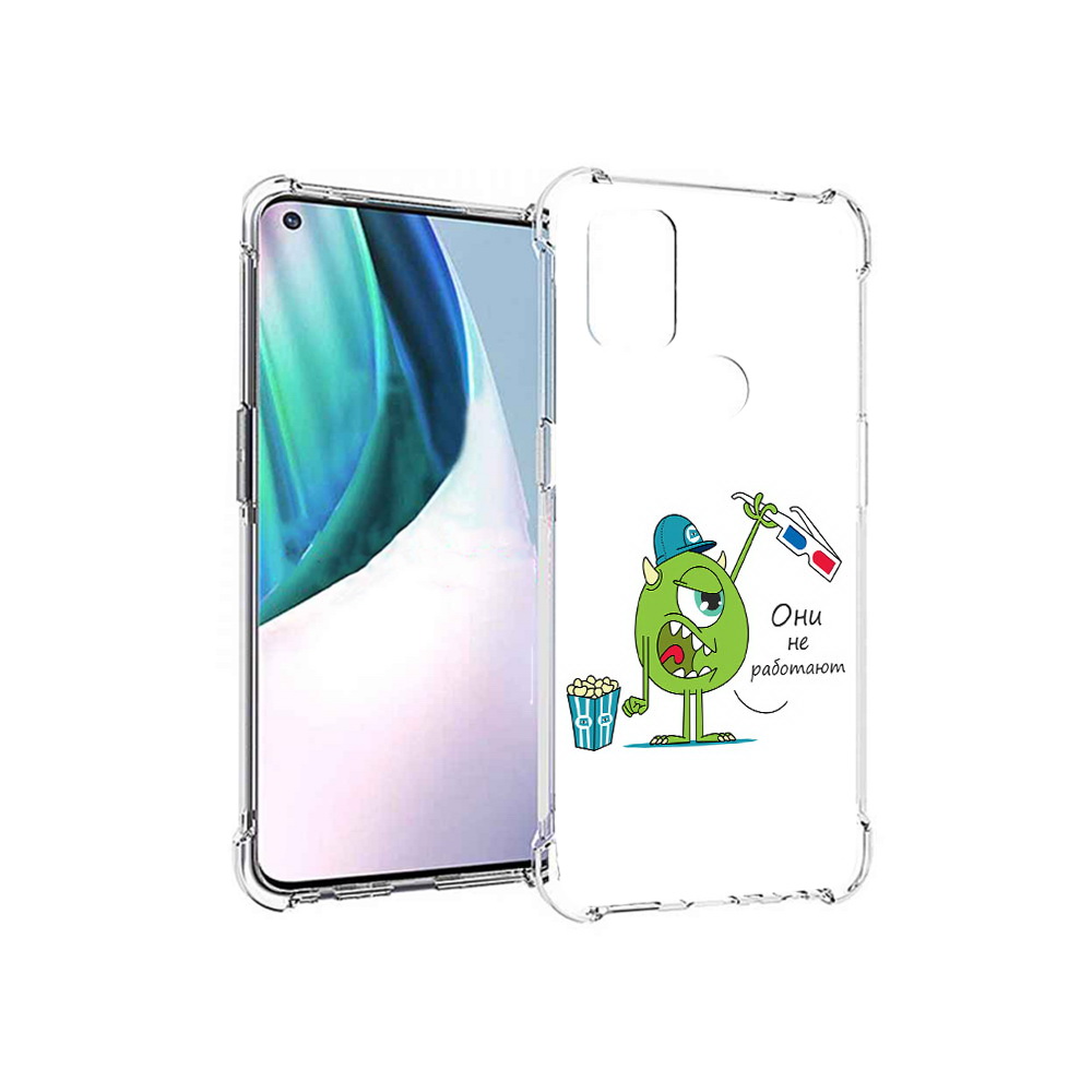 

Чехол MyPads Tocco для OnePlus Nord N10 5G Очки не работают (PT227047.129.129), Прозрачный, Tocco